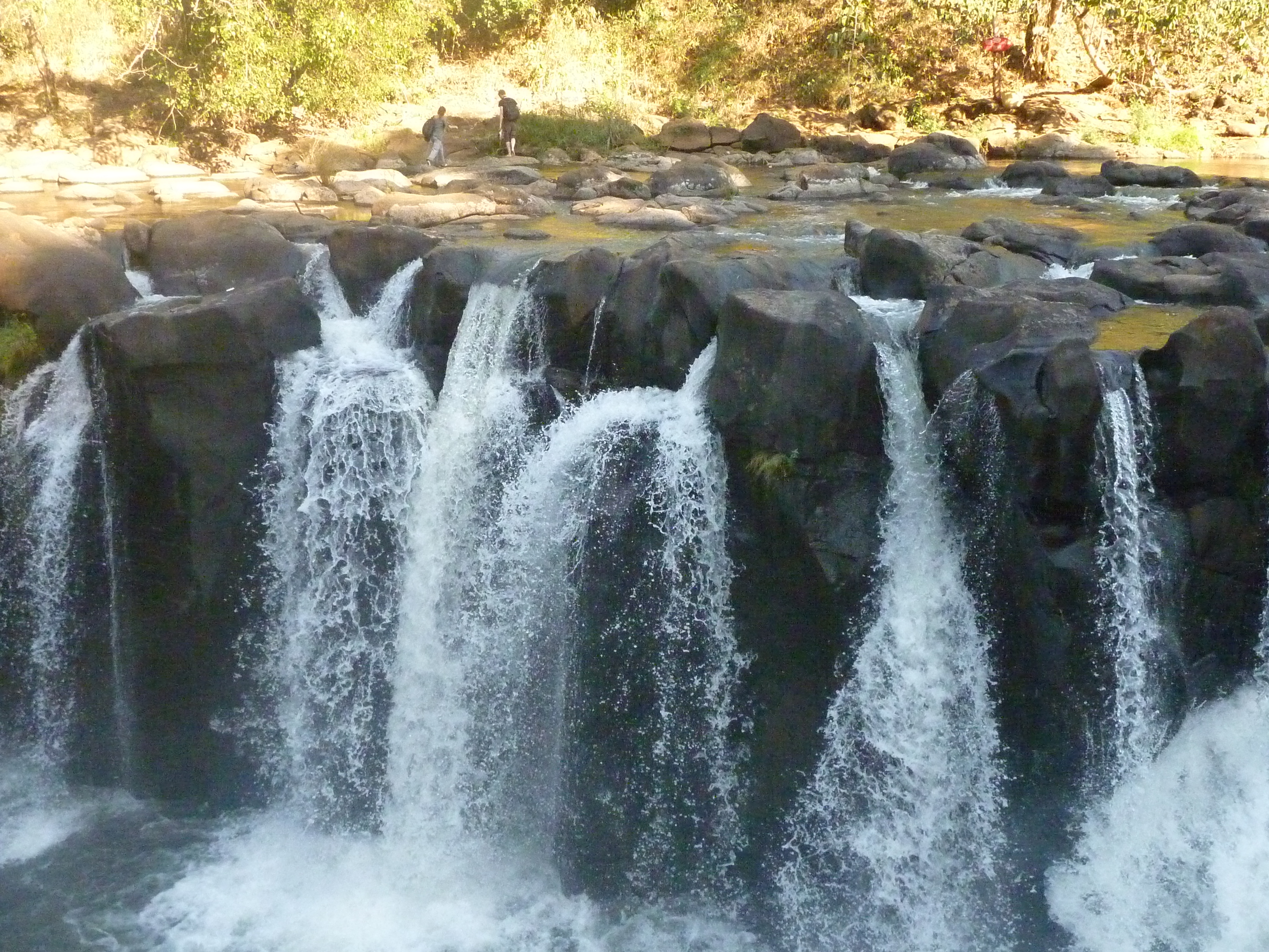 The enchanting waterfall
